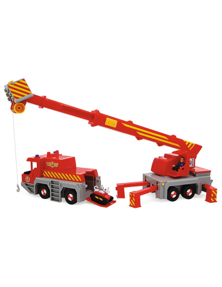 Camion cu macara Simba Fireman Sam Rescue Crane 2 in