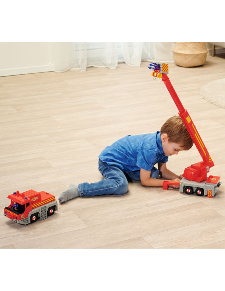 Camion cu macara Simba Fireman Sam Rescue Crane 2 in