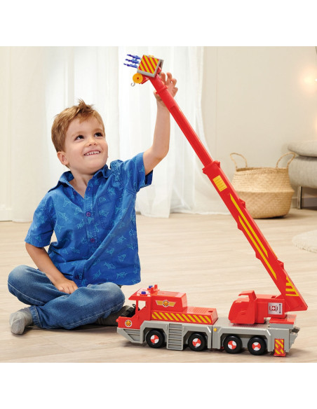 Camion cu macara Simba Fireman Sam Rescue Crane 2 in