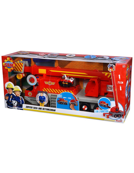 Camion cu macara Simba Fireman Sam Rescue Crane 2 in