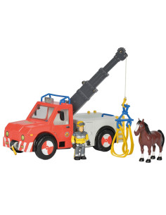 Masina de pompieri Simba Fireman Sam Phoenix cu figurina si