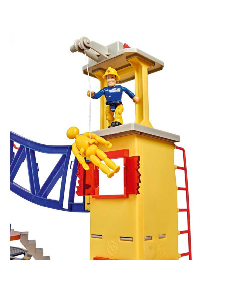 Pista de masini Simba Fireman Sam Mega Fire Station