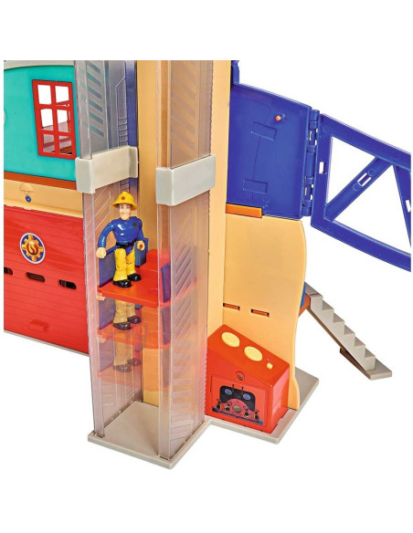 Pista de masini Simba Fireman Sam Mega Fire Station