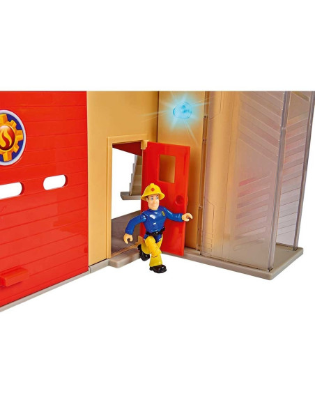Pista de masini Simba Fireman Sam Mega Fire Station