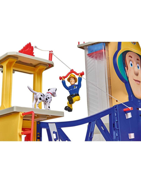 Pista de masini Simba Fireman Sam Mega Fire Station
