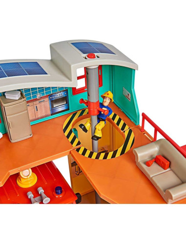 Pista de masini Simba Fireman Sam Mega Fire Station