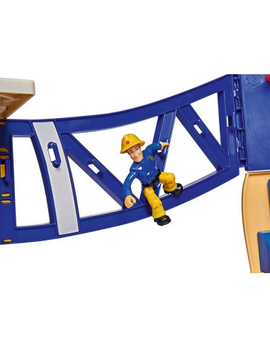 Pista de masini Simba Fireman Sam Mega Fire Station