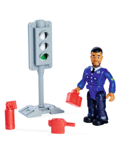 Masina de politie Simba Fireman Sam Police Car cu figurina