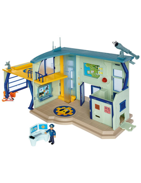 Pista de masini Simba Fireman Sam Police Station cu