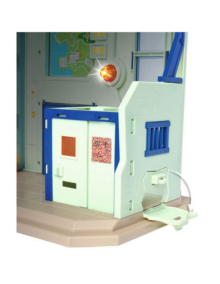 Pista de masini Simba Fireman Sam Police Station cu