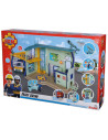 Pista de masini Simba Fireman Sam Police Station cu