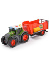 Tractor Dickie Toys Fendt Farm cu remorca,S203734001
