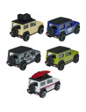 Set Majorette Suzuki Jimny cu 5 masinute din metal,S212053177