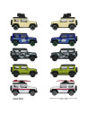 Set Majorette Suzuki Jimny cu 5 masinute din metal,S212053177