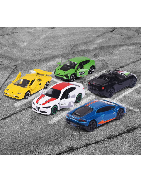 Set Majorette Dream Cars Italy cu 5 masinute din