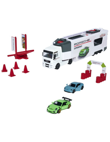 Camion Majorette MAN Tgx Porsche Experience cu 2