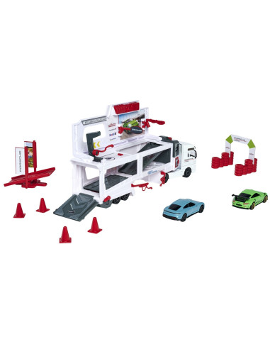 Camion Majorette MAN Tgx Porsche Experience cu 2
