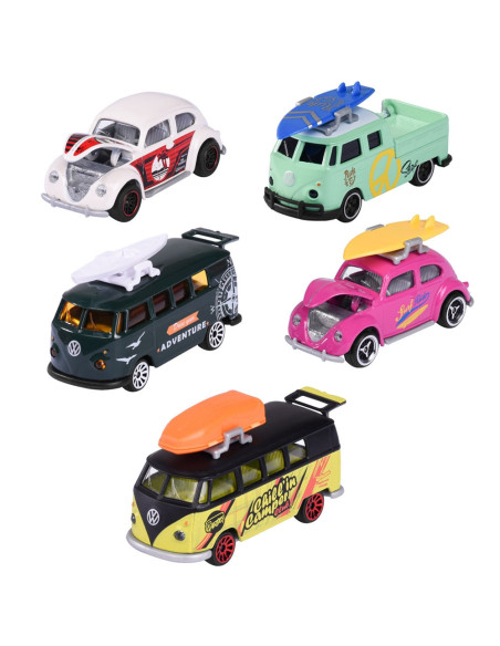 Set Majorette Volkswagen The Originals cu 5 masinute din