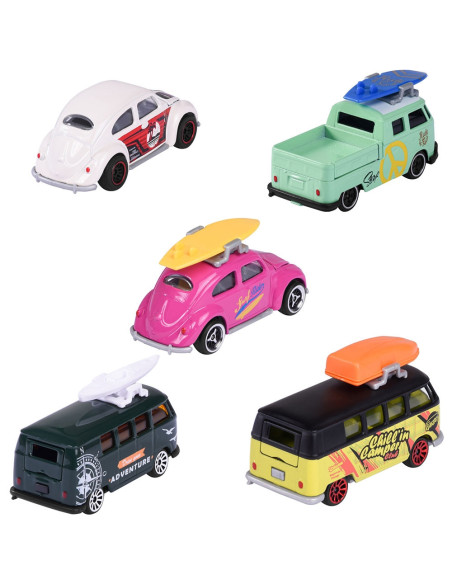 Set Majorette Volkswagen The Originals cu 5 masinute din
