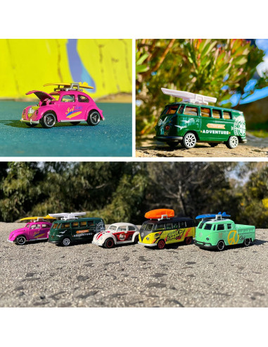 Set Majorette Volkswagen The Originals cu 5 masinute din