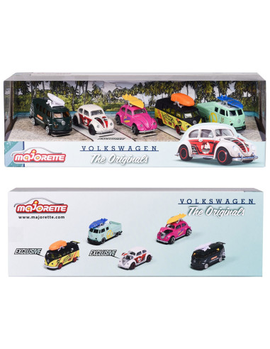 Set Majorette Volkswagen The Originals cu 5 masinute din