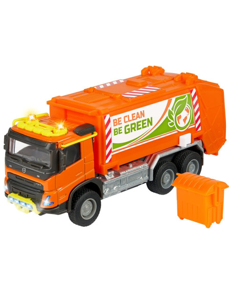 Masina de gunoi Majorette Volvo Garbge Collector cu