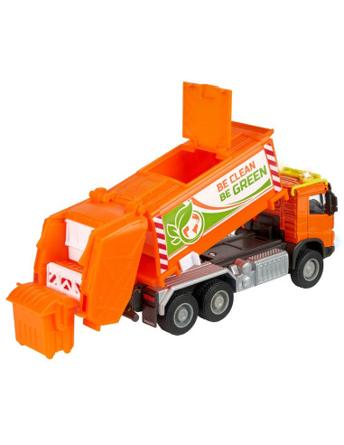 Masina de gunoi Majorette Volvo Garbge Collector cu