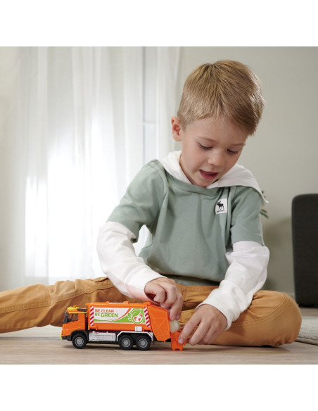 Masina de gunoi Majorette Volvo Garbge Collector cu