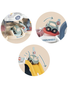 Pista de masini Smoby First Garage cu masinuta,S7600140202 2