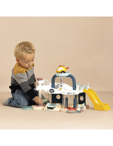 Pista de masini Smoby First Garage cu masinuta,S7600140202