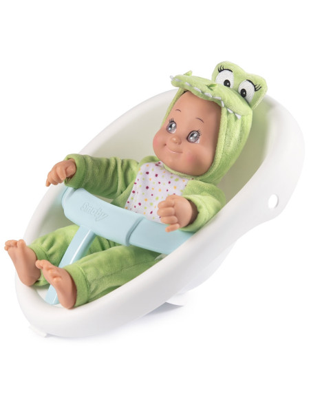 Carucior pentru papusi Smoby Minikiss Croc 3 in 1