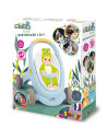 Carucior pentru papusi Smoby Minikiss Croc 3 in 1