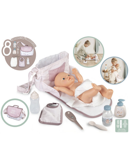 Gentuta de infasat pentru papusa Smoby Baby Nurse Changing Bag