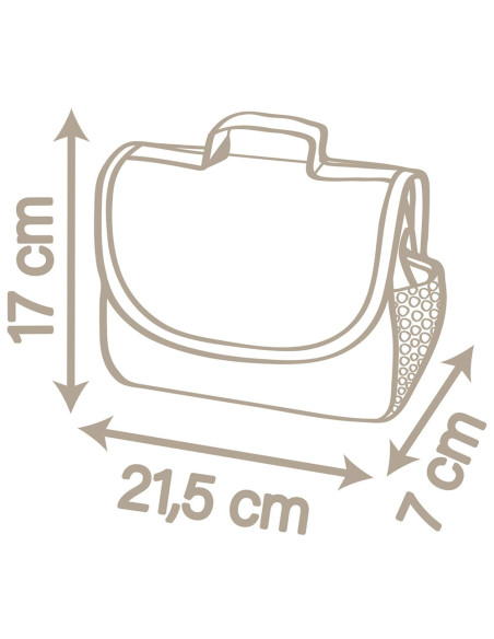 Gentuta de infasat pentru papusa Smoby Baby Nurse Changing Bag