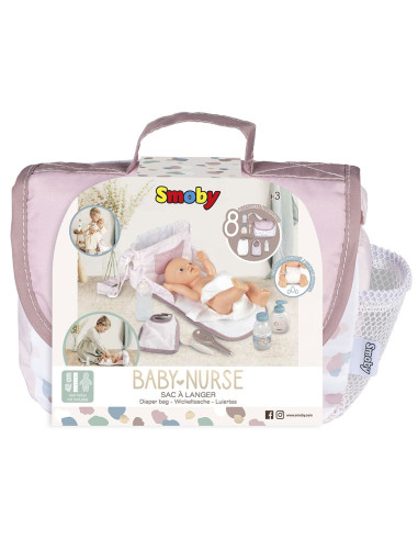 Gentuta de infasat pentru papusa Smoby Baby Nurse Changing Bag