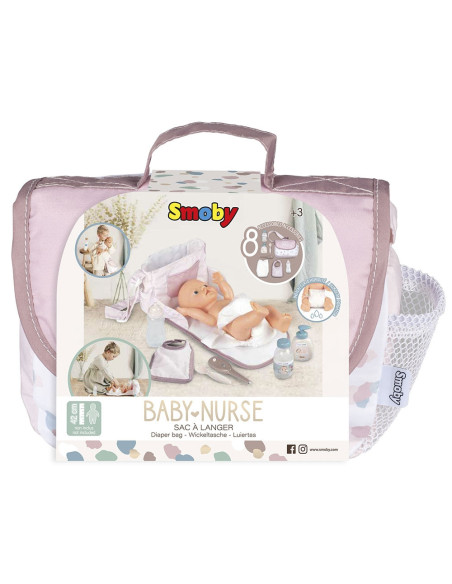 Gentuta de infasat pentru papusa Smoby Baby Nurse Changing Bag