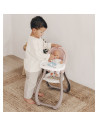 Scaun de masa pentru papusi Smoby Baby Nurse maro,S7600220370