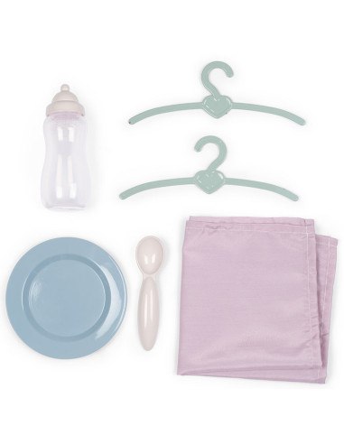 Valiza multifunctionala pentru papusi Smoby Baby Nurse 3 in 1