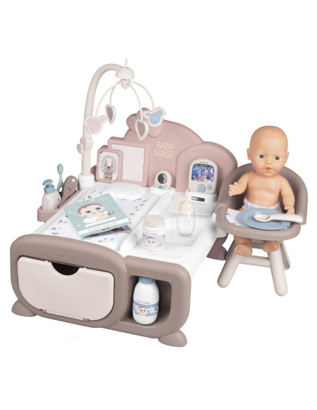 Centru de ingrijire pentru papusi Smoby Baby Nurse Cocoon