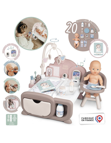 Centru de ingrijire pentru papusi Smoby Baby Nurse Cocoon
