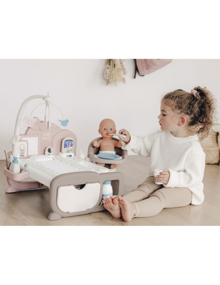 Centru de ingrijire pentru papusi Smoby Baby Nurse Cocoon