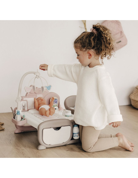 Centru de ingrijire pentru papusi Smoby Baby Nurse Cocoon