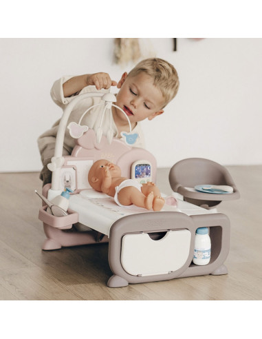 Centru de ingrijire pentru papusi Smoby Baby Nurse Cocoon