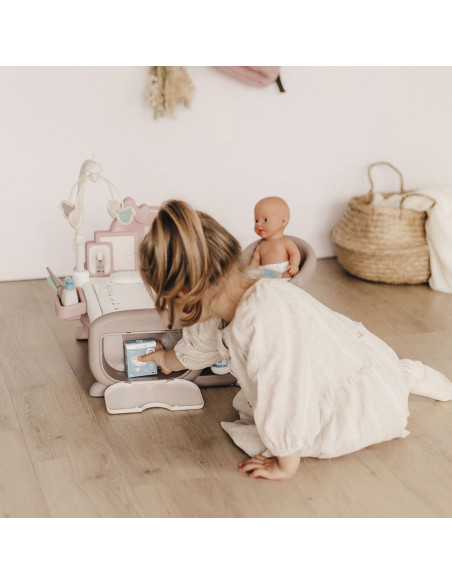 Centru de ingrijire pentru papusi Smoby Baby Nurse Cocoon