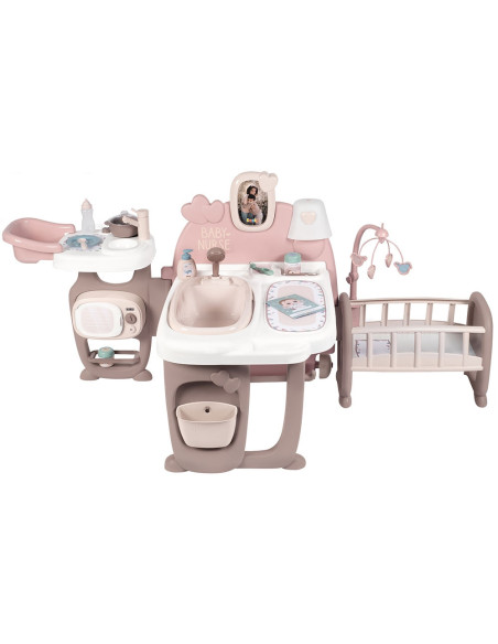 Centru de ingrijire pentru papusi Smoby Baby Nurse Doll`s Play