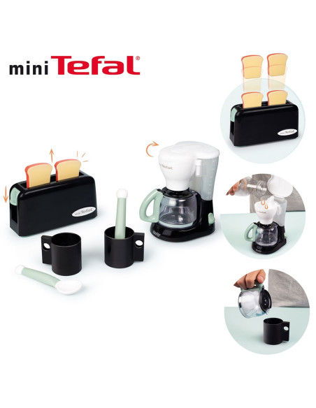 Set Smoby Tefal Breakfast negru,S7600310599