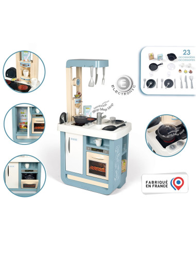 Bucatarie Smoby Bon Appetit albastru,S7600310824