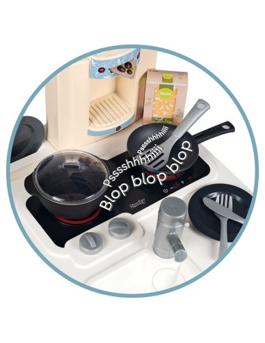 Bucatarie Smoby Bon Appetit albastru,S7600310824