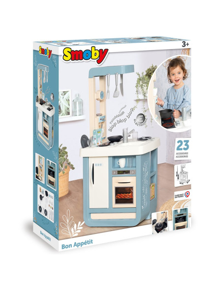 Bucatarie Smoby Bon Appetit albastru,S7600310824