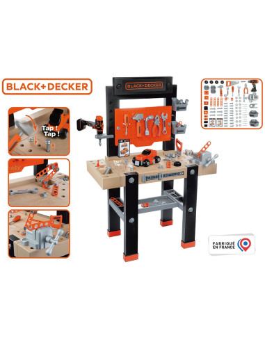 Atelier Smoby Black & Decker Bricolo Center,S7600360727